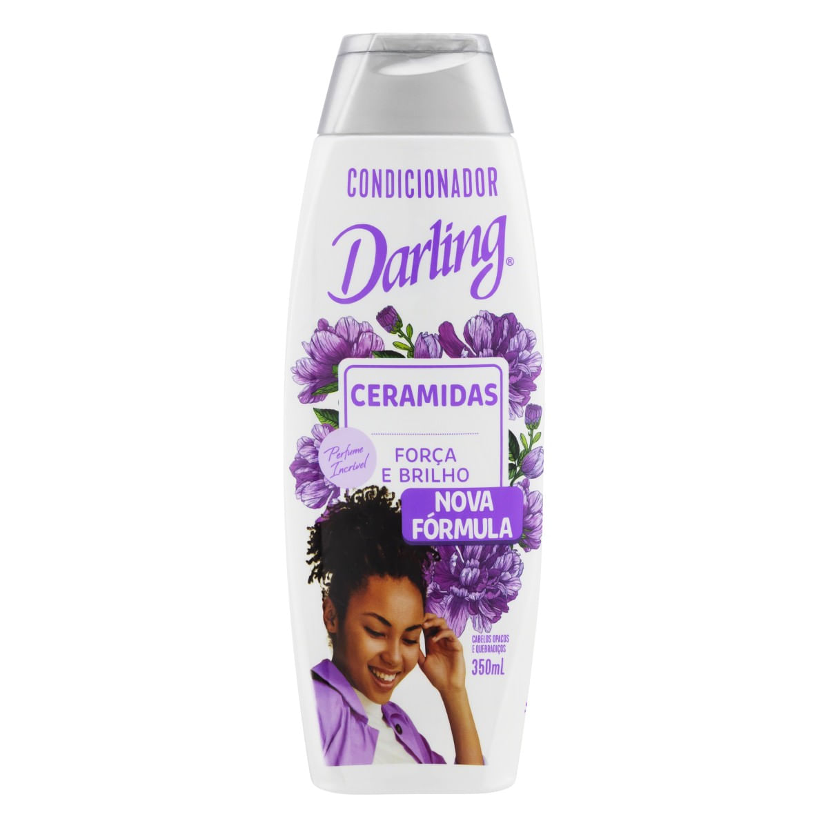 Condicionador de cabelo DARLING Ceramidas Força e Brilho 350ml