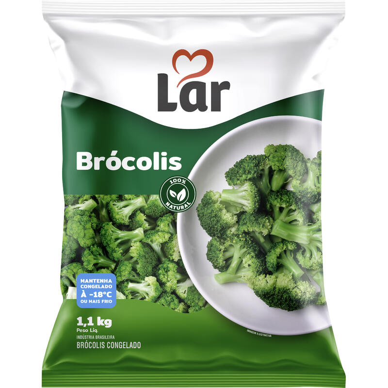 Brócolis Lar Congelado 1,1kg