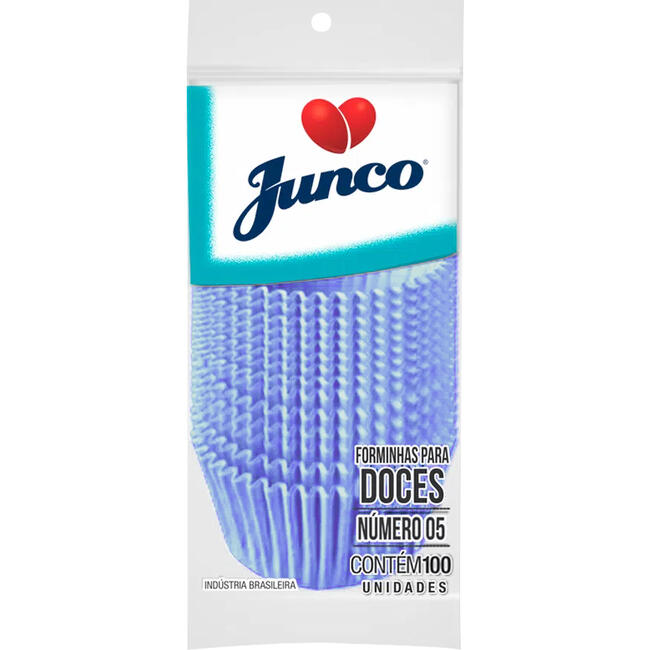 Forma de Papel Junco N°5 Azul 100 un