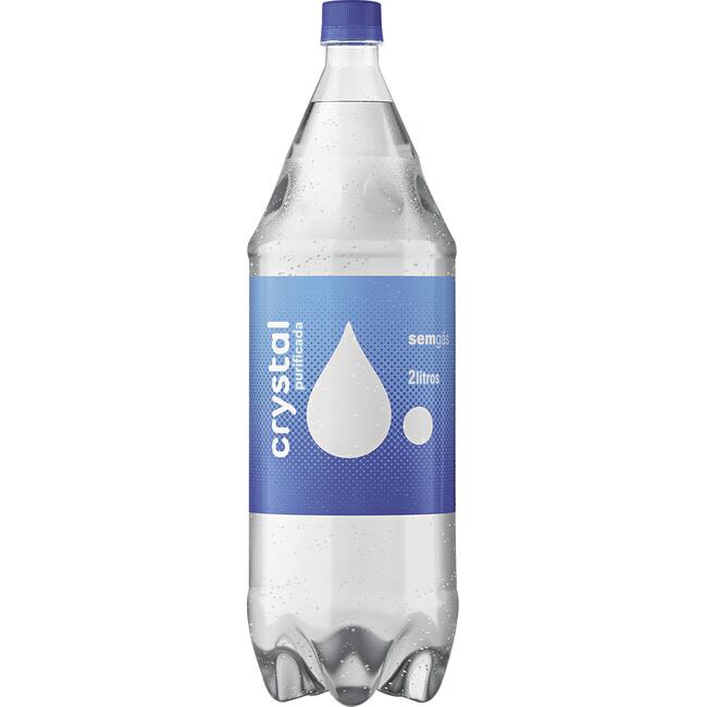 Água Mineral Purificada Crystal Sem gás 2L
