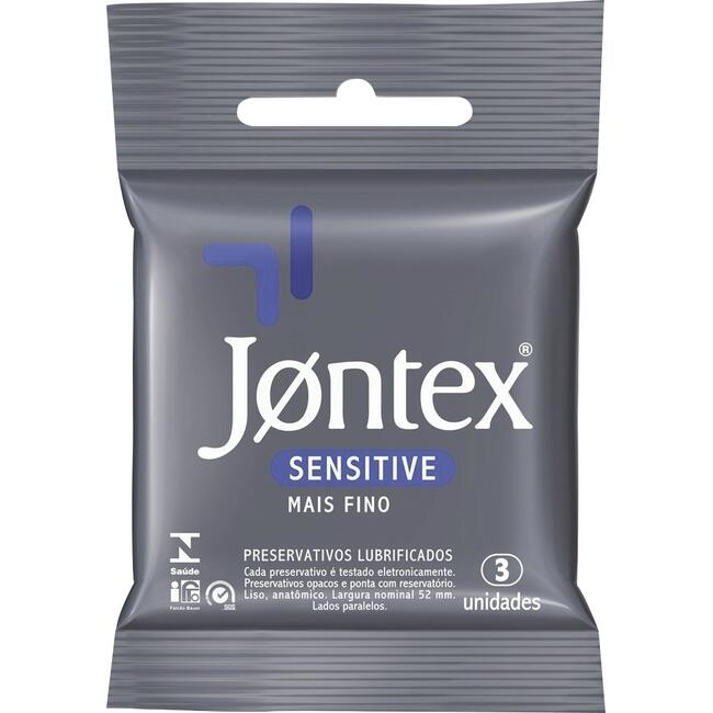 Preservativo Jontex Sensitive 3 un