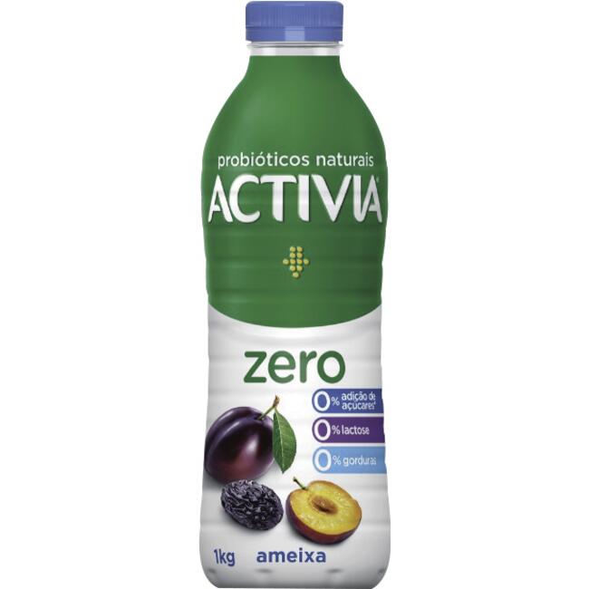 Leite Fermentado Activia Zero Ameixa 1kg
