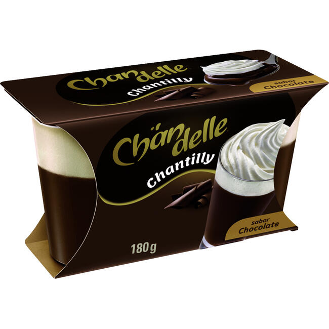 Sobremesa Nestlé Chandelle Chantilly 180g