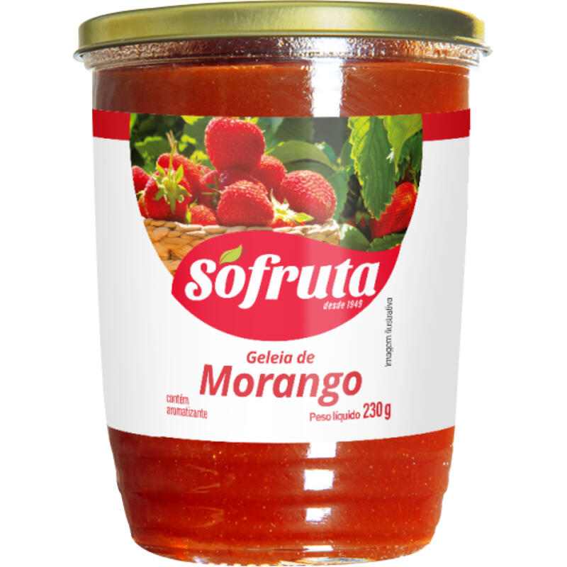 Geléia Sófruta Morango 230g