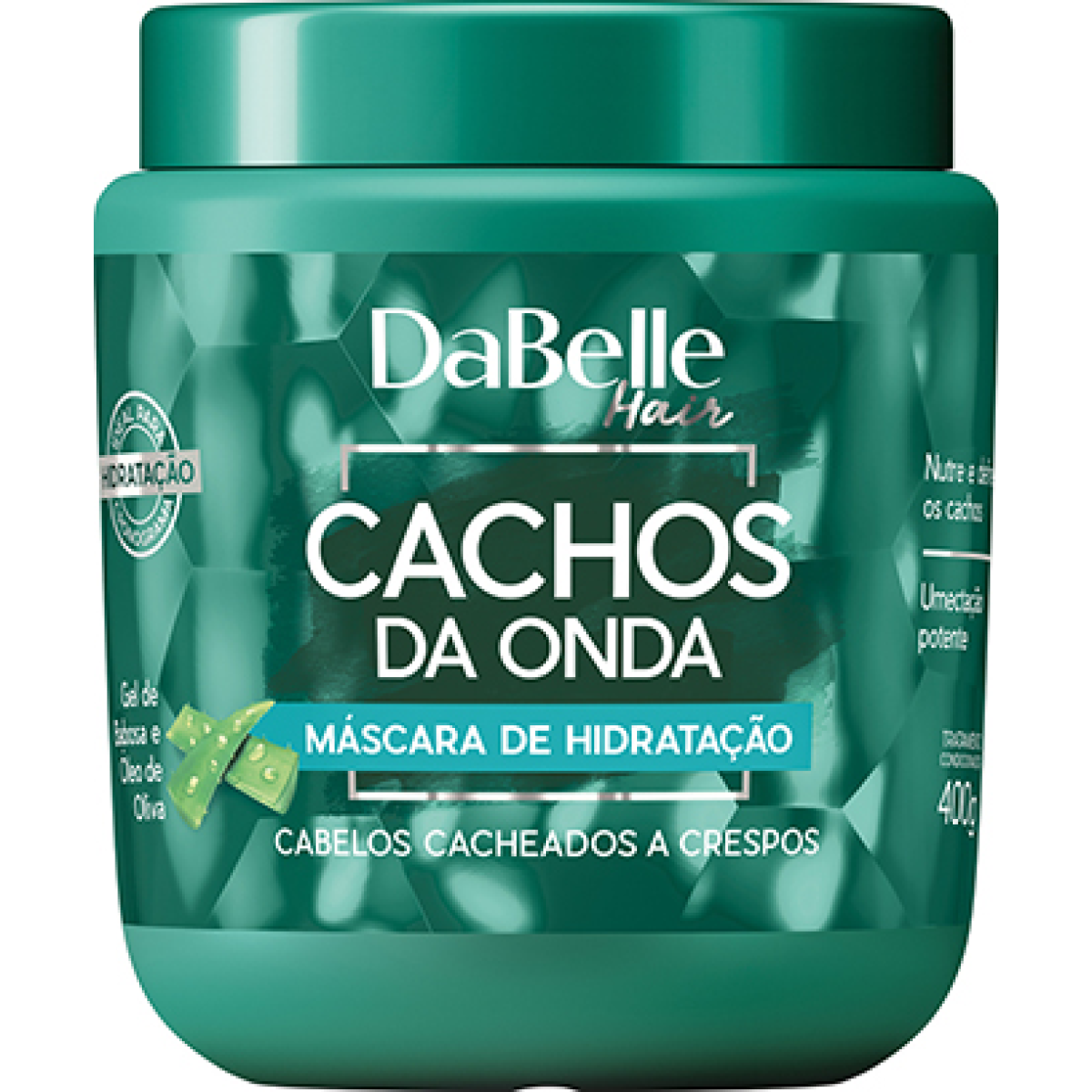 Máscara De Tratamento Dabelle Cachos Da Onda 400g