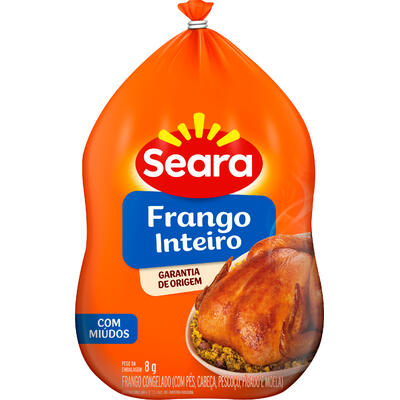 Frango Seara Congelado Preço por quilo na peça