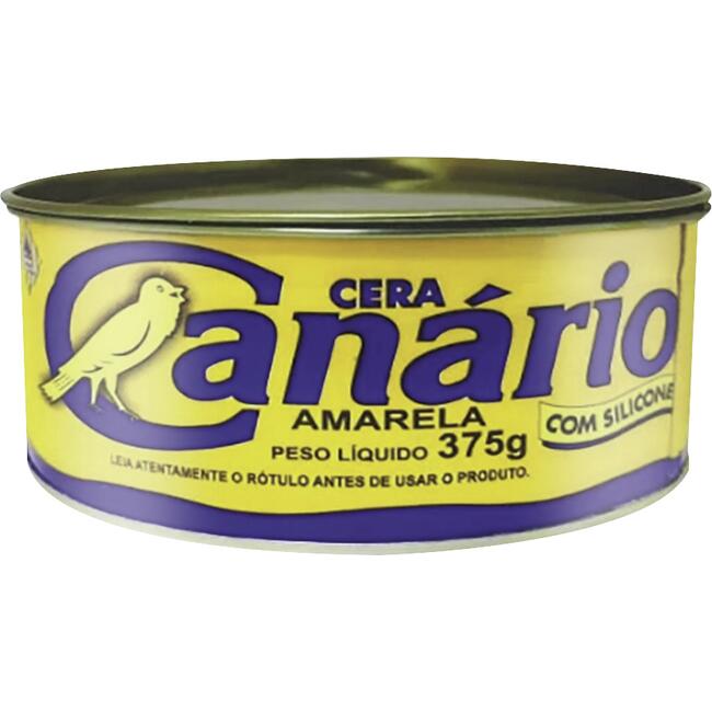 Cera em Pasta Canário Amarela 375g