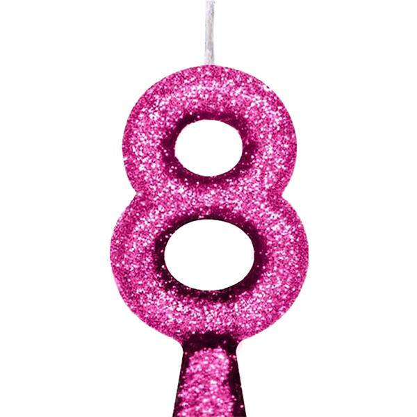 Vela Tubular Alegria & Festa N. 8 - Rosa