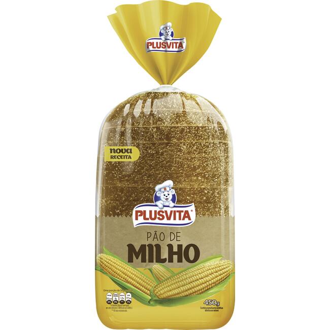Pão de Milho Plusvita 450g