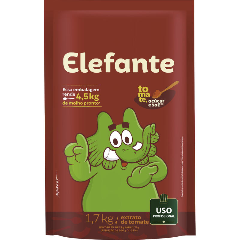 Extrato de Tomate Elefante 1,7kg