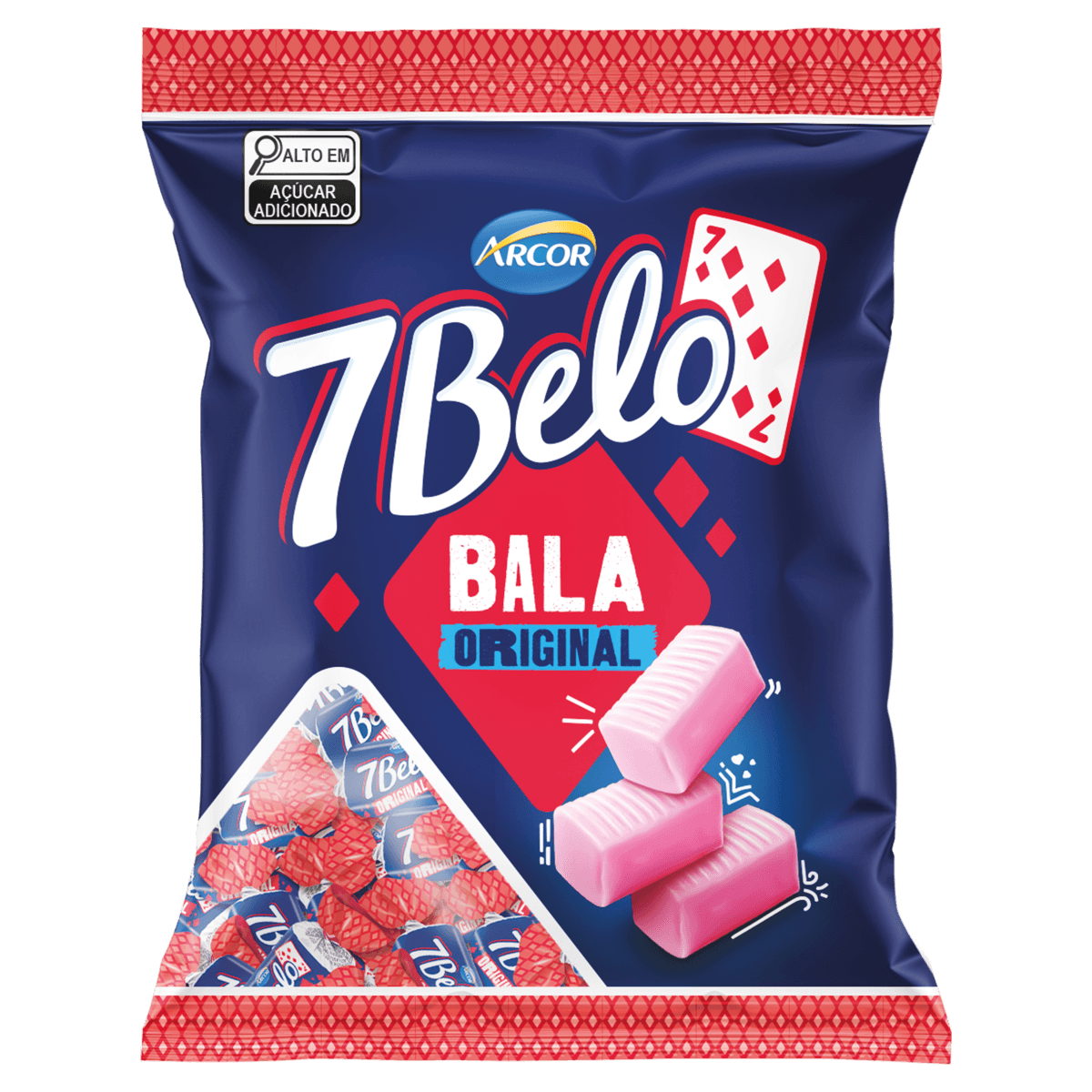 Bala Original 7 BELO Pacote 90g