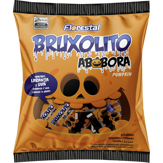 Pirulito Florestal Bruxolito 500g