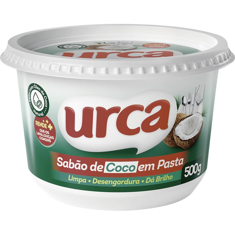 Sabão em Pasta Urca Coco 500g