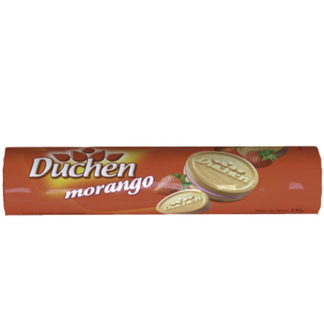 Biscoito Recheado Duchen Morango 135g