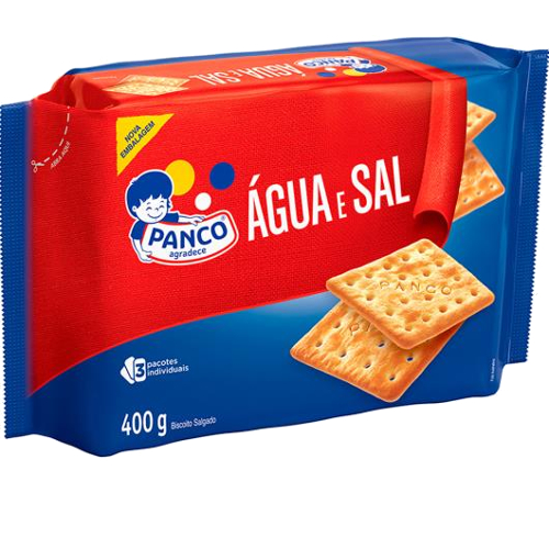 Biscoito Panco Água e sal 400g