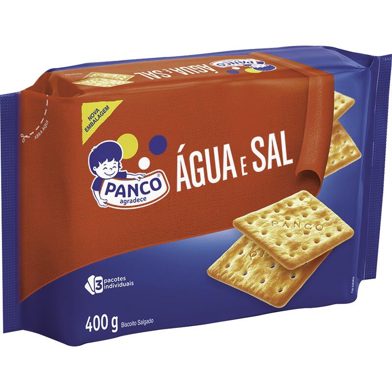 Biscoito Panco Água e sal 400g
