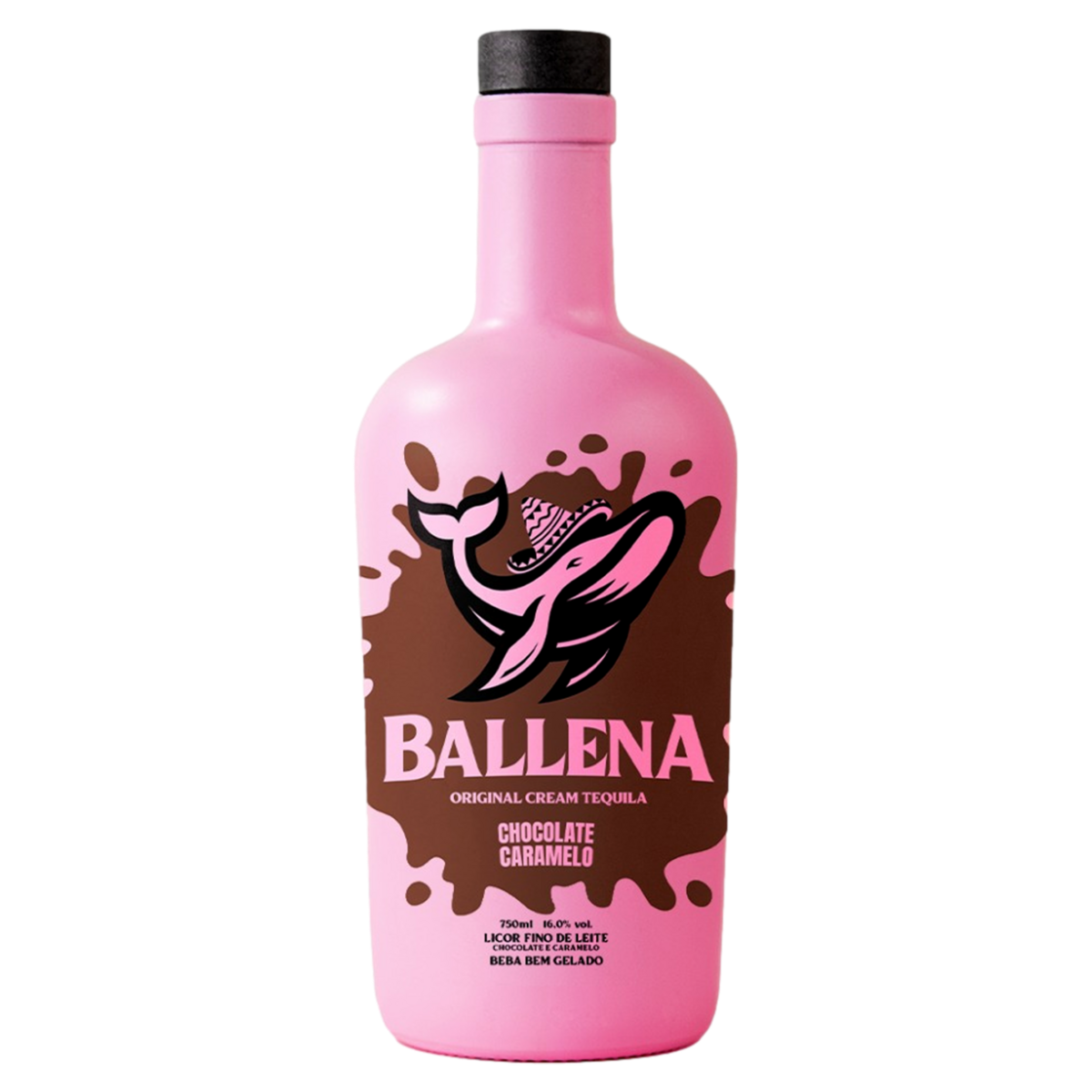 Ballena Chocolate com Caramelo e Tequila 750ml