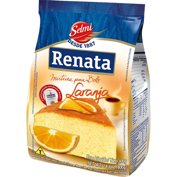 Mistura para Bolo Renata 400g - Laranja