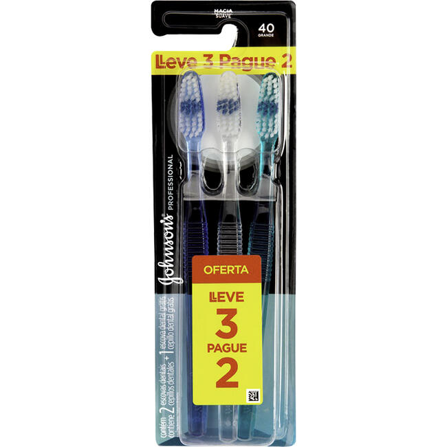 Escova Dental Johnson's Reach 3 un