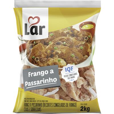 Frango à Passarinho IQF Lar Congelado 2kg