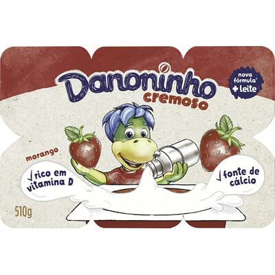 Iogurte Danoninho Polpa Morango 510g