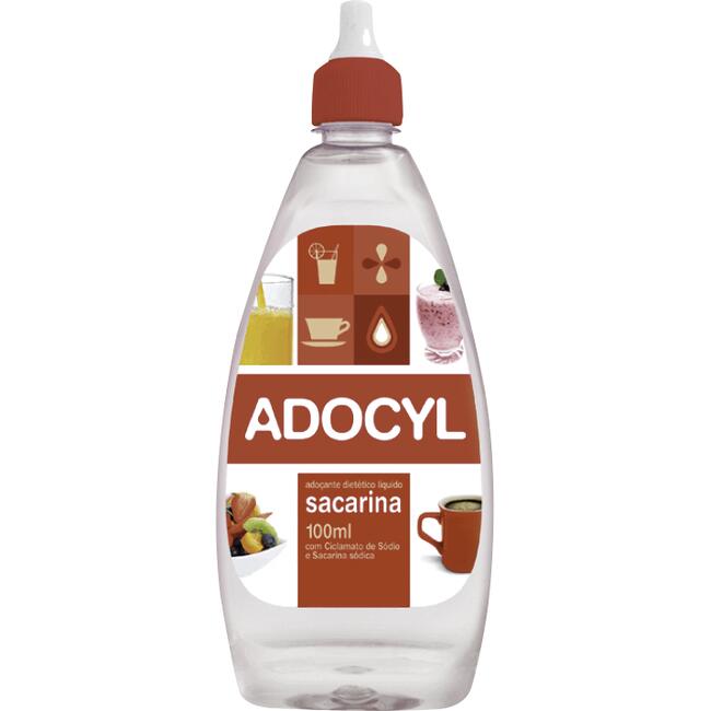 Adoçante Líquido Adocyl Sacarina 100ml