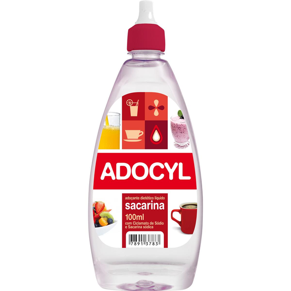Adoçante Líquido Adocyl Sacarina 100ml