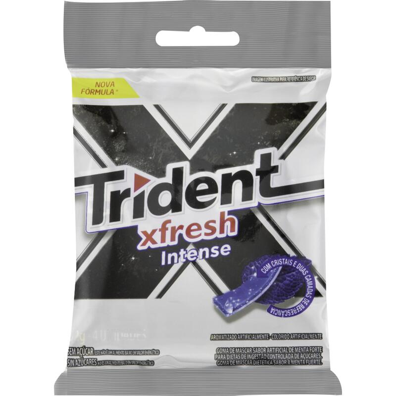 Chiclete Trident Intense 4 un