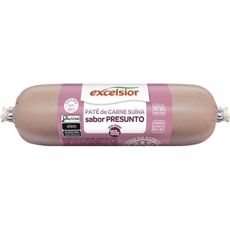 Patê Excelsior Presunto 100g