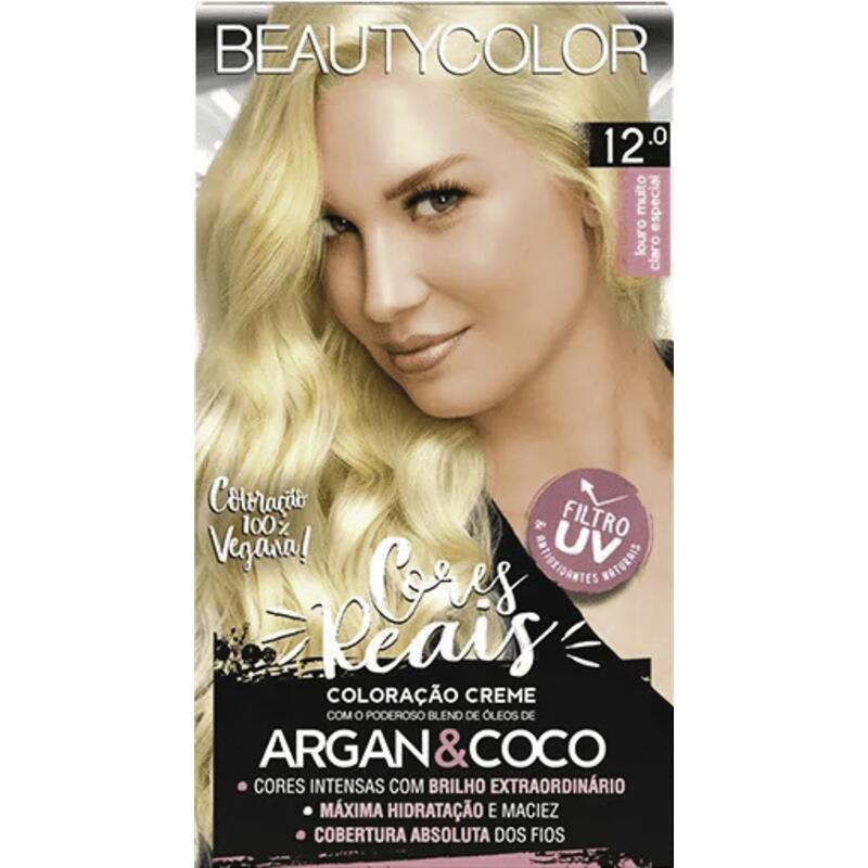Tintura para Cabelo Beauty Color 12.0 Kit