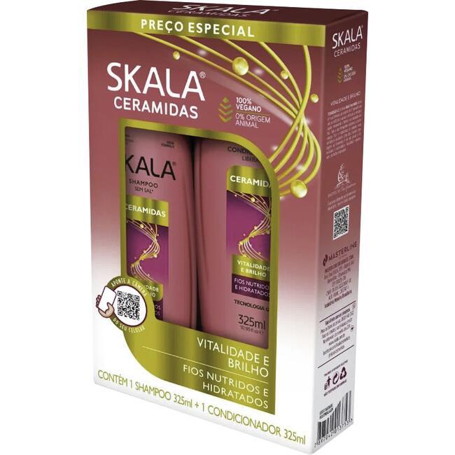 Kit Skala Shampoo + Condicionador Ceramidas