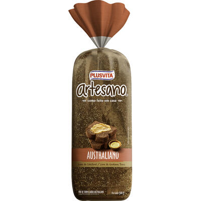 Pão Artesano Plusvita Australiano 500g
