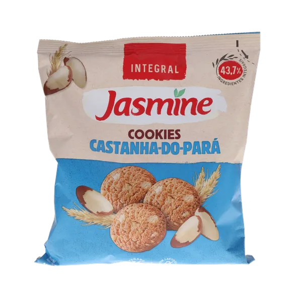Cookie Integral Jasmine 120g - Castanha-do-pará