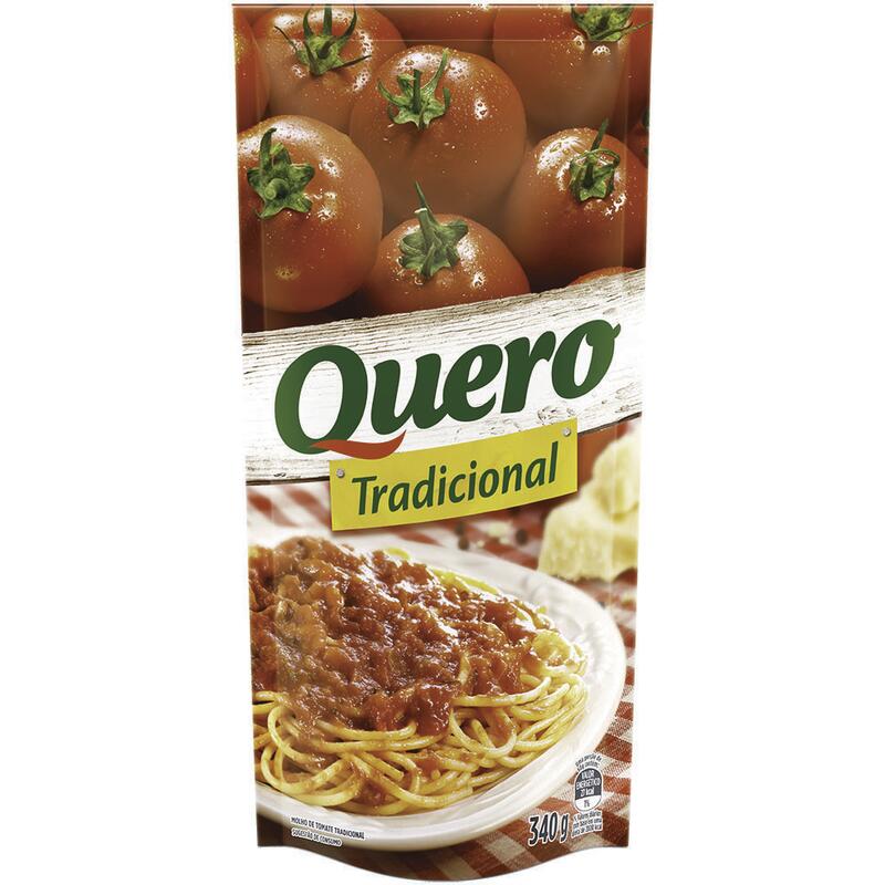 Molho de Tomate Quero Tradicional 340g