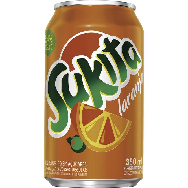 Refrigerante Sukita Laranja Lata 350ml