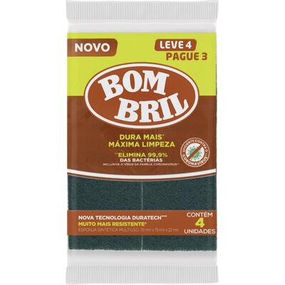 Esponja Multiuso Bombril 4 un