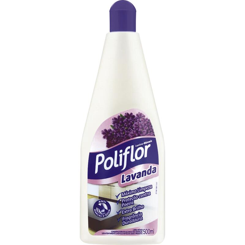 Lustra Móveis POLIFLOR Lavanda 500ml