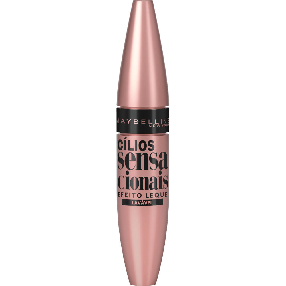 Máscara para Cílios MAYBELLINE Cílios Sensasionais Efeito Leque Lavável