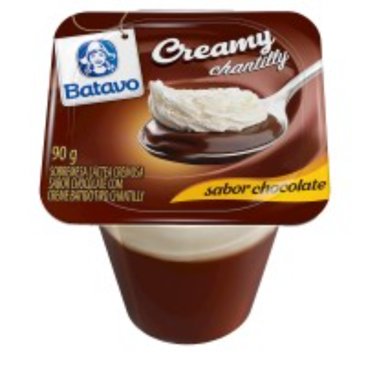 Sobremesa Batavo Creamy Chantilly Chocolate 90g