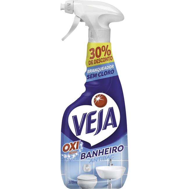 Limpador Desinfetante Pulv Veja Banheiro antibac 500ml