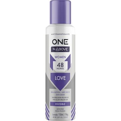 Desodorante Aerossol ONE Above Women Love 150ml