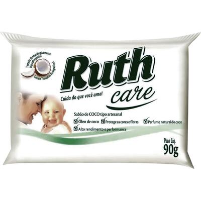Sabão em Pedaço Ruth Care Coco 90g