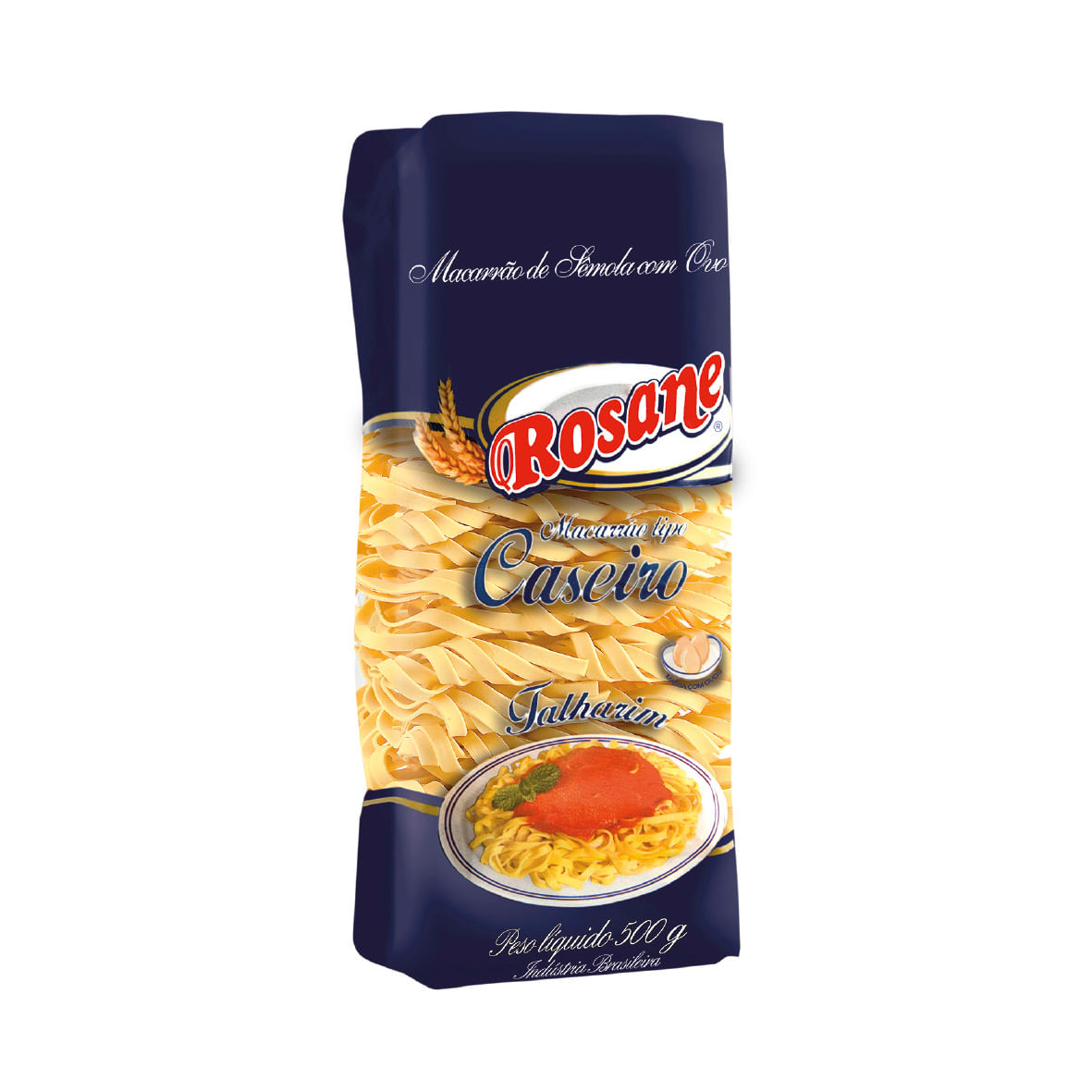 Macarrão Talharim ROSANE Tijolinho com Ovos Caseiro 500g