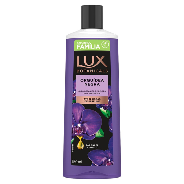 Sabonete Líquido Lux Botanicals 650ml - Orquídea Negra