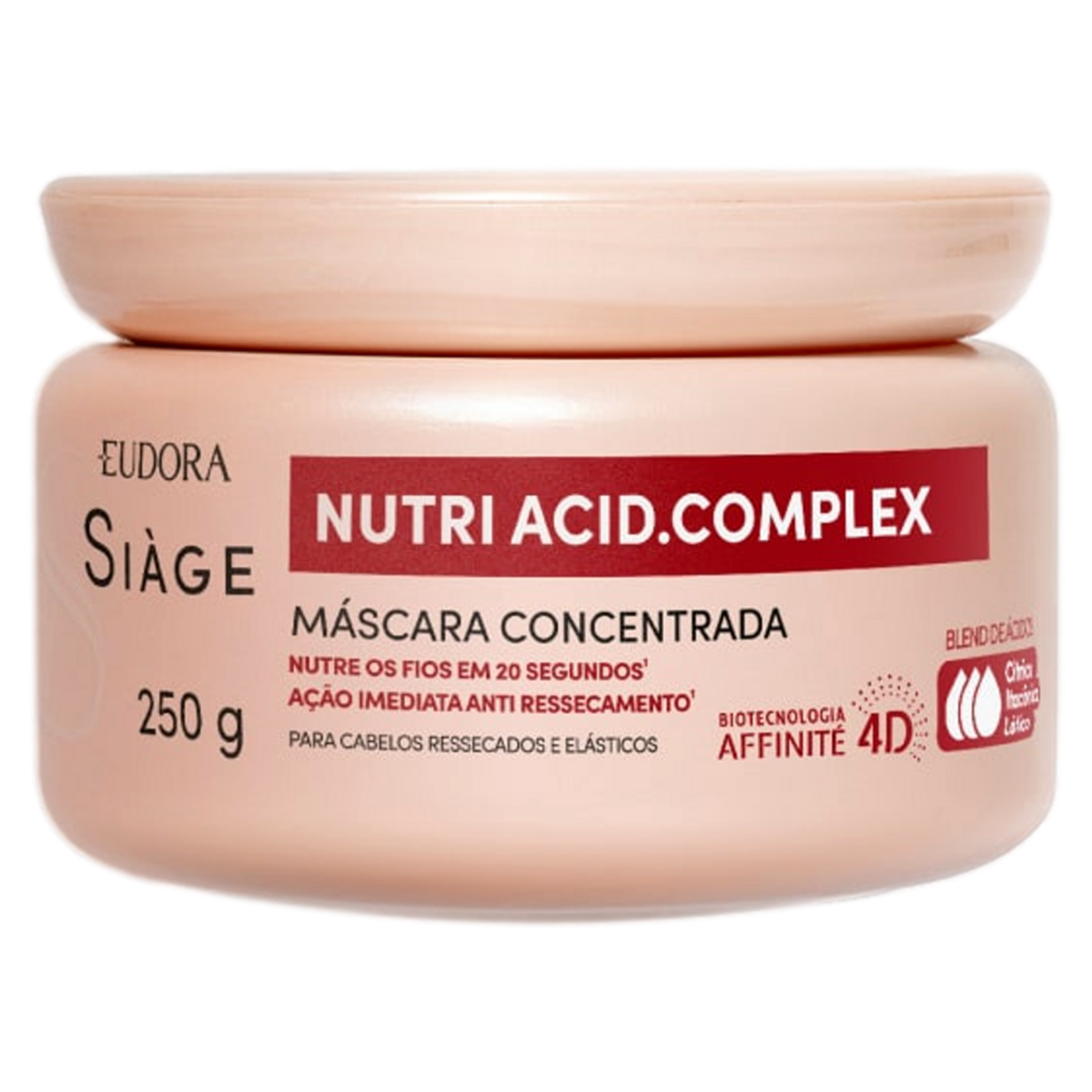 Máscara Concentrada Eudora Siàge Nutri Acid.Complex Pote 250g