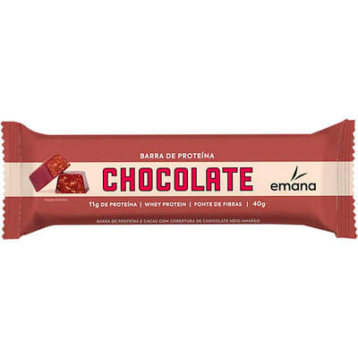 Barra de Proteína Emana Chocolate 40g