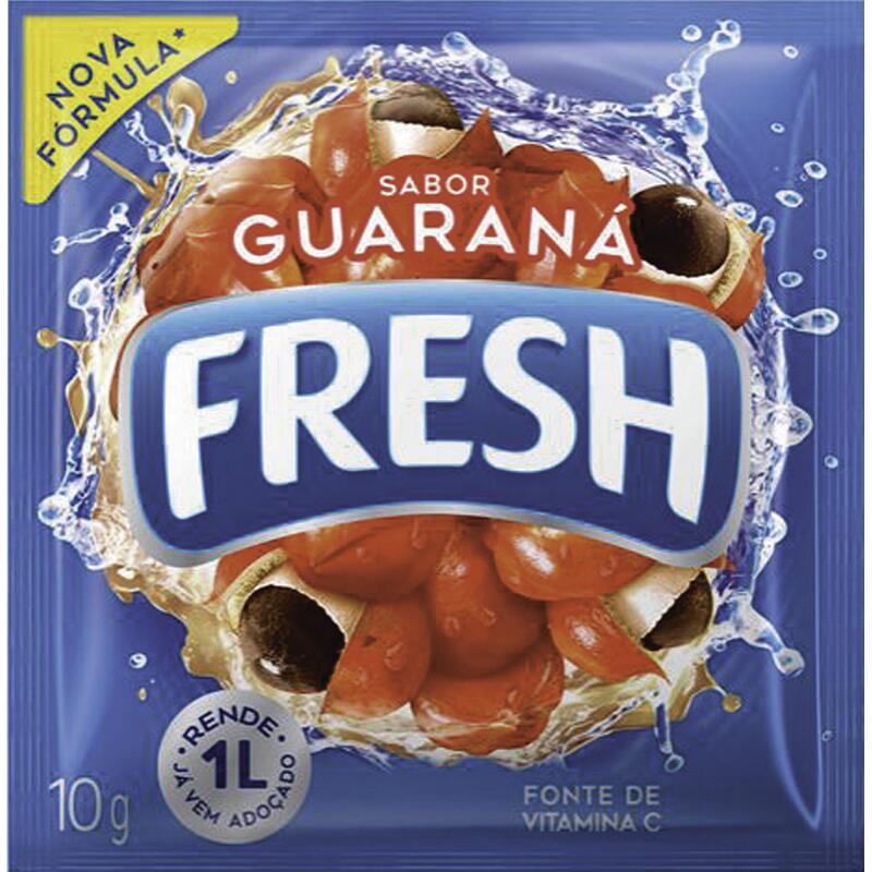 Refresco em Pó Fresh Guaraná 10g
