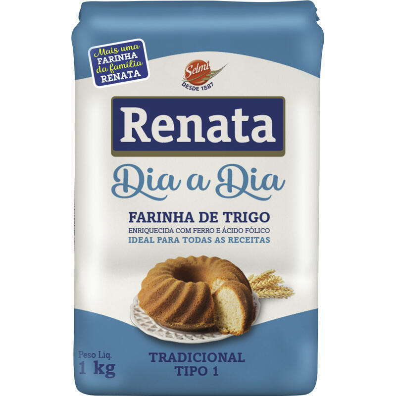 Farinha De Trigo Renata 1kg - Dia a Dia