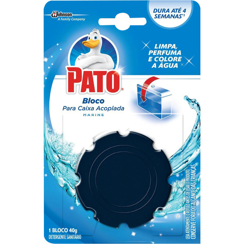 Desodorizador Sanitário PATO Marine para Caixa Acoplada 40g
