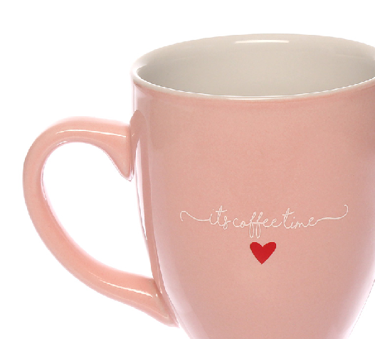 Caneca Lamour Rosa 300ml